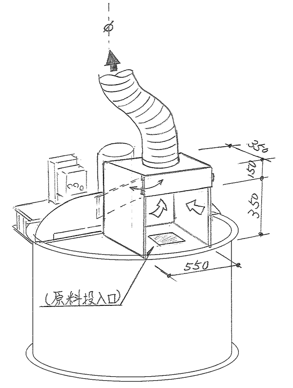 工場の局所排気装置