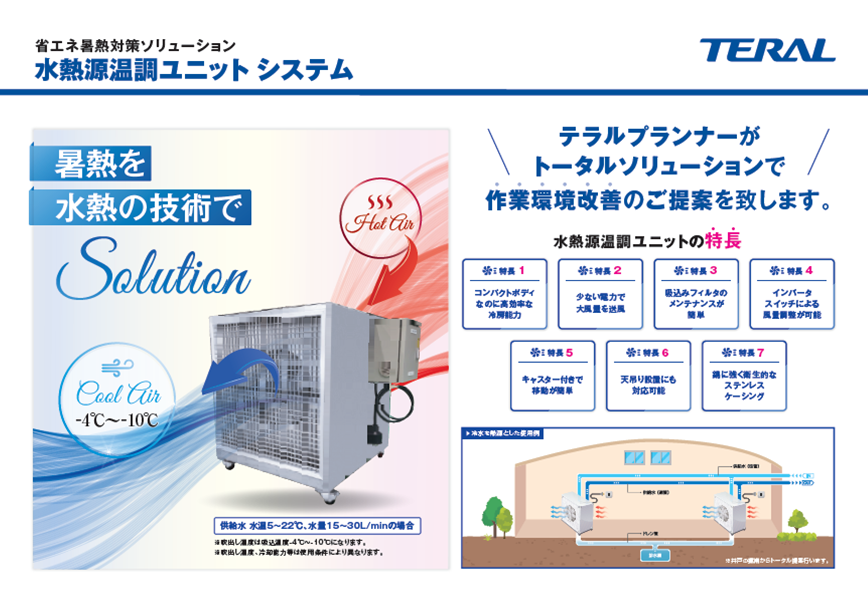 水熱源温調ユニット1